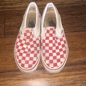 checkered vans